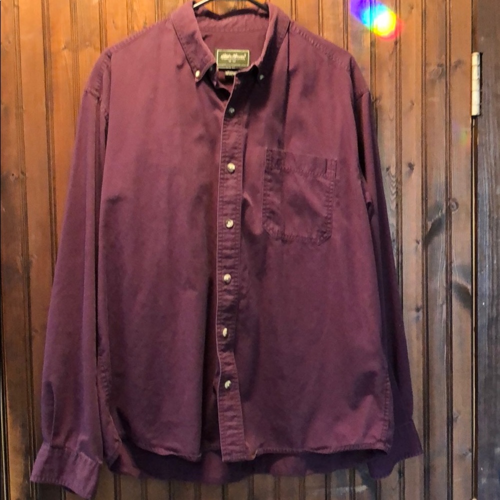 Eddie Bauer 100% cotton work – casual button down
